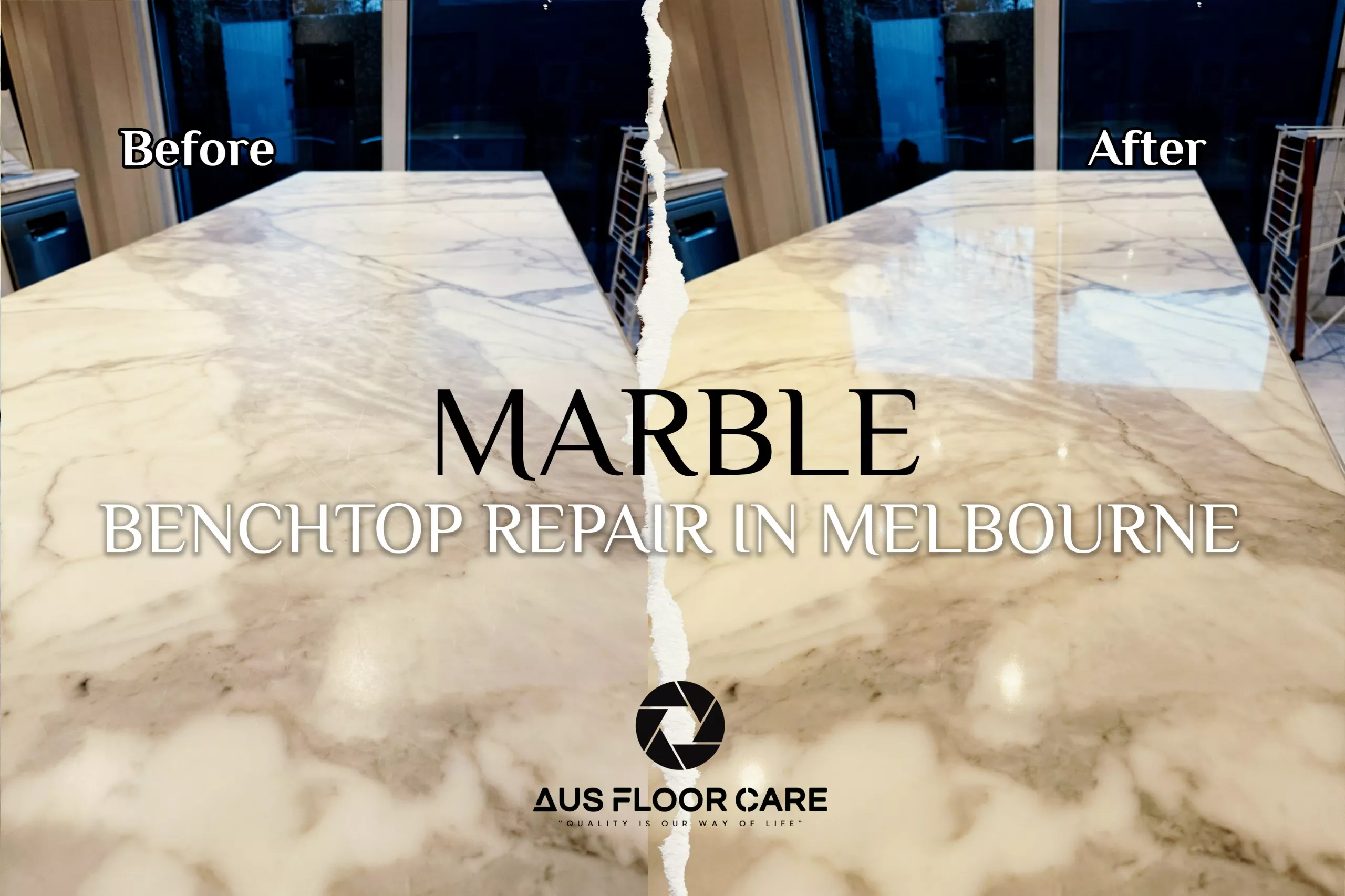 7 Expert Tips for Marble Benchtop Repair in Melbourne | Aus Floor Care